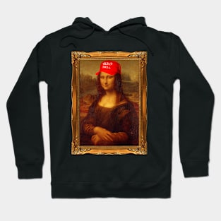 Mona Lisa Trump 2024 Hat Hoodie